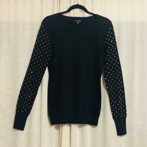 Express Crew Neck Black Sweater